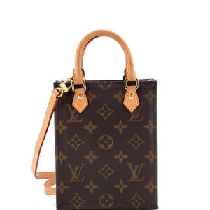 Louis Vuitton Petit Sac Plat Bag Canvas #201117L18B